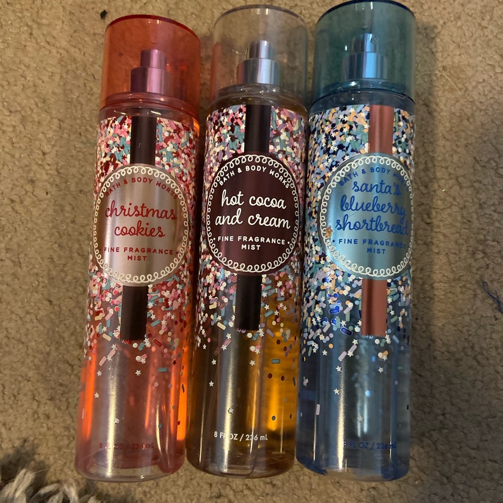 Bath & Body Works body sprays bundle